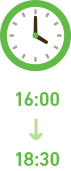 16：00